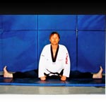 Master Gary White displaying his flexibility.